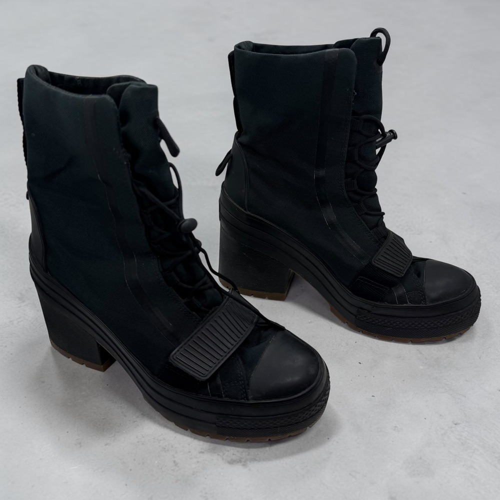 Converse Chuck Taylor All Star GR82 Platform Boots Black Utility 563468C sz 8